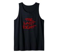 The Last Fight Red Graffiti Style Design Canotta