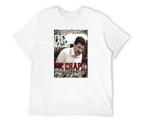 The Last Narco Jaoquin El Chapo Guzman Drug Lord Mexico Prison Mens Cotton Tshirt Size L
