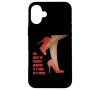 The Last Of Peoples Worries Is A Man In A Dress Trascinare Citazione Custodia per iPhone 16 Plus