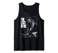 The Last of Us Ellie Readys Bow Black And White Portrait Canotta