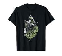 The Last of Us Ellie with Moth And Leaves Video Game Maglietta
