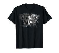 The Last of Us Part II Bold Text Logo Cordyceps Background Maglietta