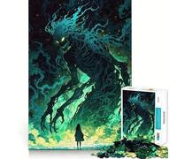 The Last Stand︰ Girl Vs The Wraith Puzzle per adulti 1000 pezzi Memory Boost Cozy Time Pattern Assembly Lista dei desideri di Babbo Natale 38x52cm