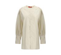 The Latest Cream Cotton Blouse - S