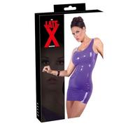 LateX Mini Dress Purple XL