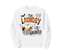 The Laundry Is Haunted Halloween Funny Felpa