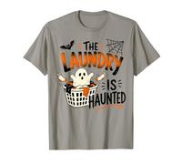 The Laundry Is Haunted Halloween Funny Maglietta