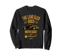 The Lead Sled Capannone North Coast Vintage Car Design Felpa
