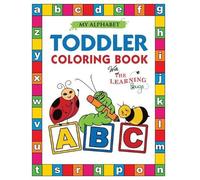 The Learning Bu My Alphabet Toddler Coloring Book with The Learning (Tascabile)