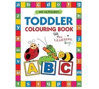 The Learning Bu My Alphabet Toddler Colouring Book with The Learning (Tascabile)