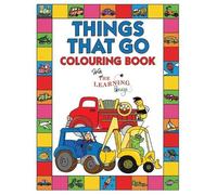 The Learning Bug Things That Go Colouring Book with The Learning Bug (Tascabile)