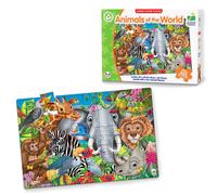 The Learning Journey 017364 Animals of The World Jumbo Floor Puzzle