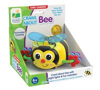 The Learning Journey Early Learning - Crawl About Bee - Giocattoli per gattonare per bambini da 6 a 12 mesi, luci brillanti e melodie divertenti, giocattoli premiati