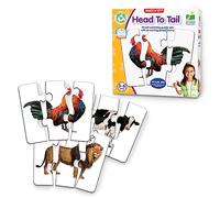 The Learning Journey -Abbinalo Animal Testa a coda, Colore bianco, 345726