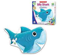 The Learning Journey: My First Big Floor Puzzle - Silly Shark - Puzzle educativo e attività per bambini dai 2 ai 5 anni (12 pezzi grandi)