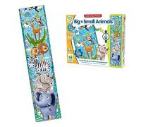 The Learning Journey: Puzzle lungo e alto, animali da grandi a piccoli, puzzle da 51 pezzi alto 5 piedi, regalo educativo per ragazzi e ragazze dai 3 anni in su
