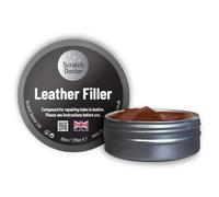The Leather Clinic - Stucco per riparazioni, per crepe, bruciature e buchi, Marrone cioccolato