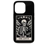 The Lefty Bowling Bowler Scheletro Tarocchi Carta Witchy Moon Custodia per iPhone 13 Pro