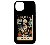 The Lefty Bowling Bowler Scheletro Tarocchi Carta Witchy Moon Custodia per iPhone 14 Plus