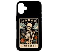 The Lefty Bowling Bowler Scheletro Tarocchi Carta Witchy Moon Custodia per iPhone 16 Plus