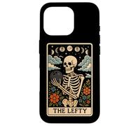 The Lefty Bowling Bowler Scheletro Tarocchi Carta Witchy Moon Custodia per iPhone 16 Pro