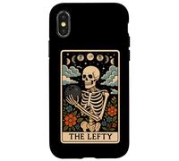 The Lefty Bowling Bowler Scheletro Tarocchi Carta Witchy Moon Custodia per iPhone X/XS