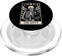The Lefty Bowling Bowler Scheletro Tarocchi Carta Witchy Moon PopSockets PopGrip per MagSafe