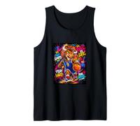 The Legend Basketball Player Graffiti Graphic Art Canotta