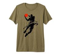 The Legend Basketball Slam Dunk for The Basketball Lovers Maglietta Premium