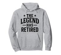 The Legend Has Retired Felpa con Cappuccio