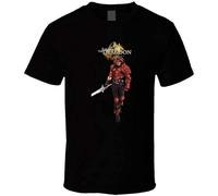 The Legend of Dragoon Video Game T-Shirt Man's Fashion Black Unisex Tees S