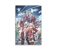 The Legend of Heroes Trails of Cold Steel Northern Campaign, poster decorativo da parete su tela e stampa artistica moderna per la camera da letto, 30,5 x 45,7 cm (30 x 45 cm)