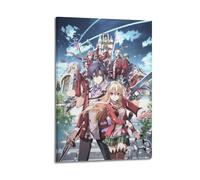 The Legend of Heroes Trails of Cold Steel Northern Campaign, poster decorativo da parete su tela e stampa artistica moderna per la camera da letto, 30,5 x 45,7 cm (30 x 45 cm)