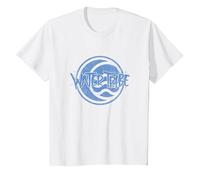 The Legend of Korra Water Tribe Vintage Element Maglietta, Bambini, Bianco, 4 Anni