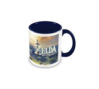 THE LEGEND OF ZELDA: BOTW (SUNSET) DARK BLUE COLOURED INNER MUG MUG NUOVO