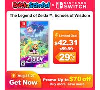 The Legend of Zelda Echoes of Wisdom Offerte di giochi per Nintendo Switch 100% nuova carta da gioco fisica Supporto 1 giocatore per Nintendo Switch English Cover