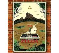 The Legend Of Zelda Metal Poster 20x30 Cm Print Nes Classic Game Nintendo