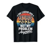 The Legend Retired 2025 Official Retirement 2025 Vintage Tee Maglietta