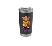 The Legend Teddy Bear Basketball Dunk, Cool Basketball Bear Bicchiere termico in acciaio inox doppia parete