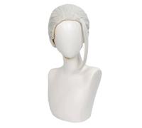 The Legendary Hit Man Taro Sakamoto Cosplay Parrucca Affettato indietro Capelli grigi Legati in un Panino posteriore Accessorio Unisex per la Festa di Halloween Natale