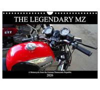 The Legendary MZ (Wall Calendar 2026 DIN A4 landscape), CALVENDO 12 Month Wall Calendar: A motorcycle from the German Democratic Republic