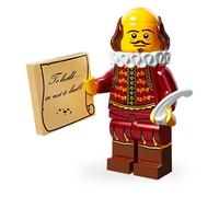 The Lego Movie- WILLIAM SHAKESPEARE LEGO FIGURE