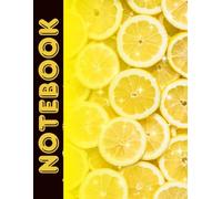The Lemon Notebook: A bright and zesty college ruled notebook