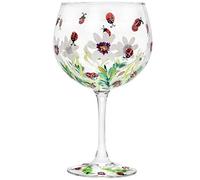 The Leonardo Collection Bicchiere da Gin con coccinella dipinta a mano di Lynsey Johnstone con confezione regalo…