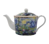 The Leonardo Collection Claude Monet Monet - Teiera a ninfee per la cucina, accessori da cucina per la casa, senza colino, teiera per uso quotidiano, resistente per casa e ufficio