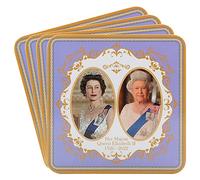 The Leonardo Collection Sottobicchieri commemorativi, bianco, lunghezza 11 cm