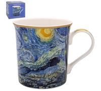 The Leonardo Collection Tazza da caffè Van Gogh, regalo per donne e uomini, progettato da Vincent Van Gogh, set di sottobicchieri per tutte le cucine e gli uffici moderni