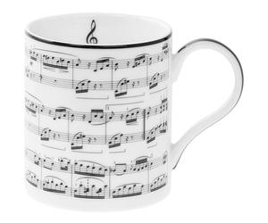 The Leonardo Collection Tazza per fare musica per casa e cucina, tazze di nuova concezione per tè e caffè, bella tazza da uomo e regalo di compleanno per donne