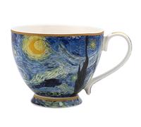 The Leonardo Collection Vincent Van Gogh Van Gogh Star Night Tazza per bevande calde, tazza in porcellana fine stampata per cucina e casa, tazze in ceramica riutilizzabili per ogni occasione