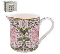 The Leonardo Collection William Morris Pimpernel Brocca per tutti i tipi di cucina, brocca in ceramica per uso multiplo in cucina, bella brocca per latte o panna | Brocca per uso quotidiano